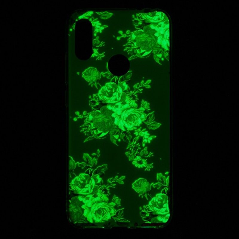 Case Kuoret Xiaomi Redmi Note 7 Puhelinkuoret Fluoresoivat Vapauden Kukat