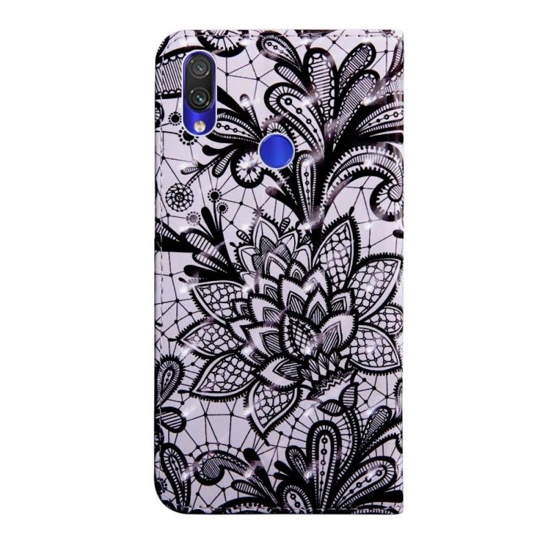 Flip Case Xiaomi Redmi Note 7 Täysin Pitsi