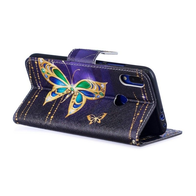 Flip Case Xiaomi Redmi Note 7 Taika Perhonen