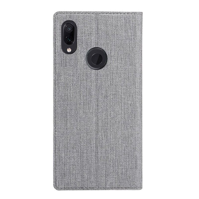 Flip Kotelot Xiaomi Redmi Note 7 Harmaa Musta Kuvioitu