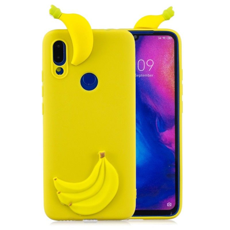 Kuori Xiaomi Redmi Note 7 3D Banaani Suojakuori