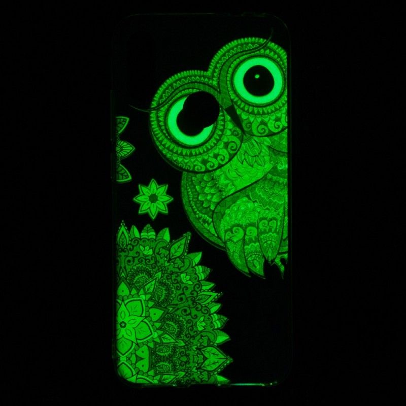 Kuori Xiaomi Redmi Note 7 Fluoresoiva Mandalapöllö