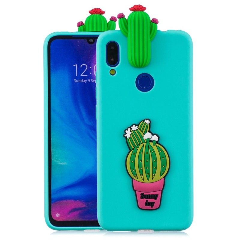 Kuori Xiaomi Redmi Note 7 Kolmiulotteinen Kaktus Hulluus