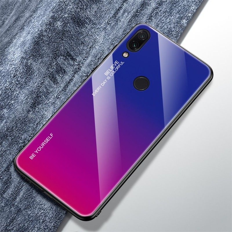 Kuori Xiaomi Redmi Note 7 Kulta Tummansininen Galvanoitu Väri