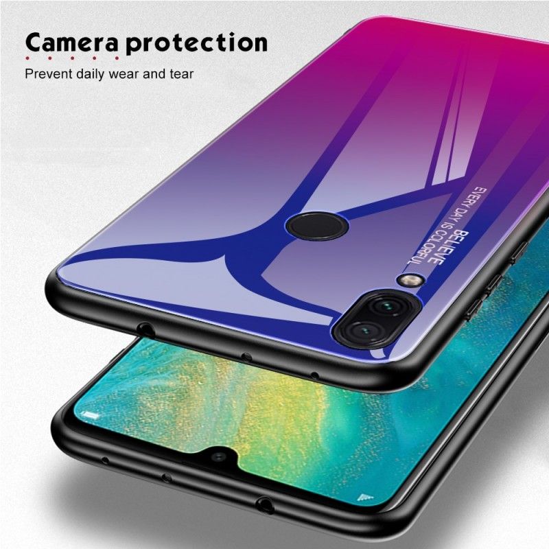 Kuori Xiaomi Redmi Note 7 Kulta Tummansininen Galvanoitu Väri