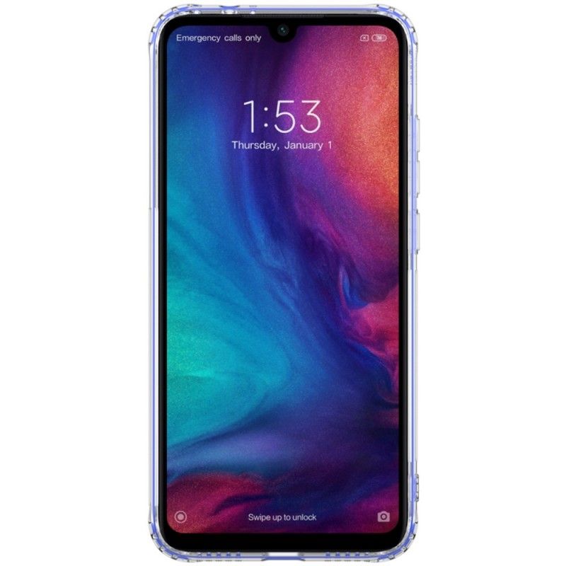 Kuori Xiaomi Redmi Note 7 Läpinäkyvä Harmaa Läpinäkyvä Nillkin