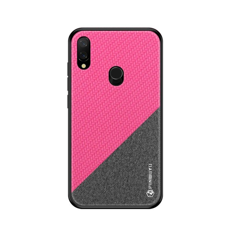 Kuori Xiaomi Redmi Note 7 Magenta Musta Mofi Kunnia -Sarja Suojakuori