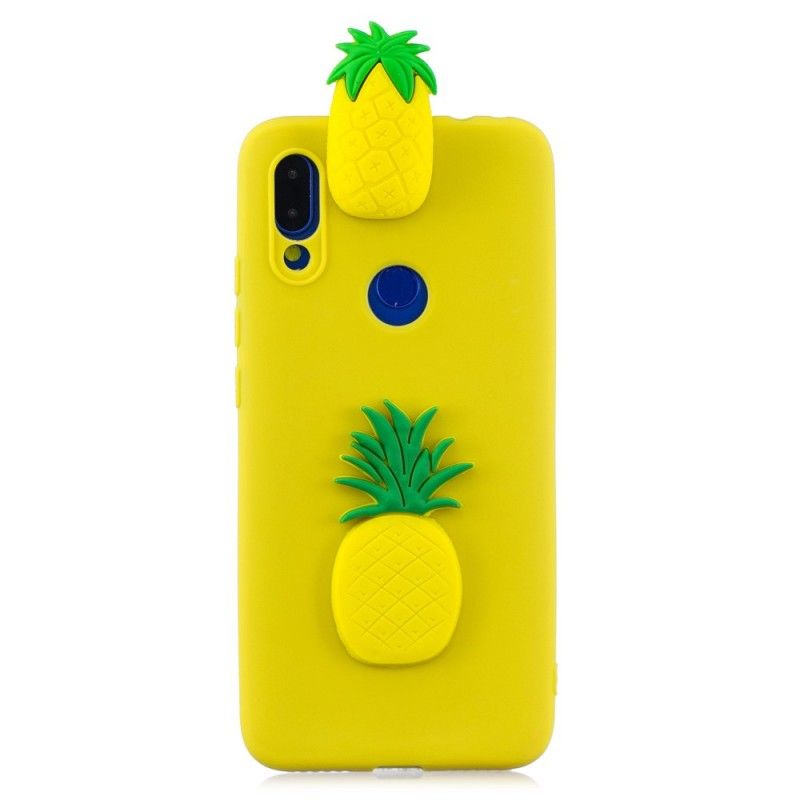 Kuori Xiaomi Redmi Note 7 Puhelinkuoret 3D Ananas