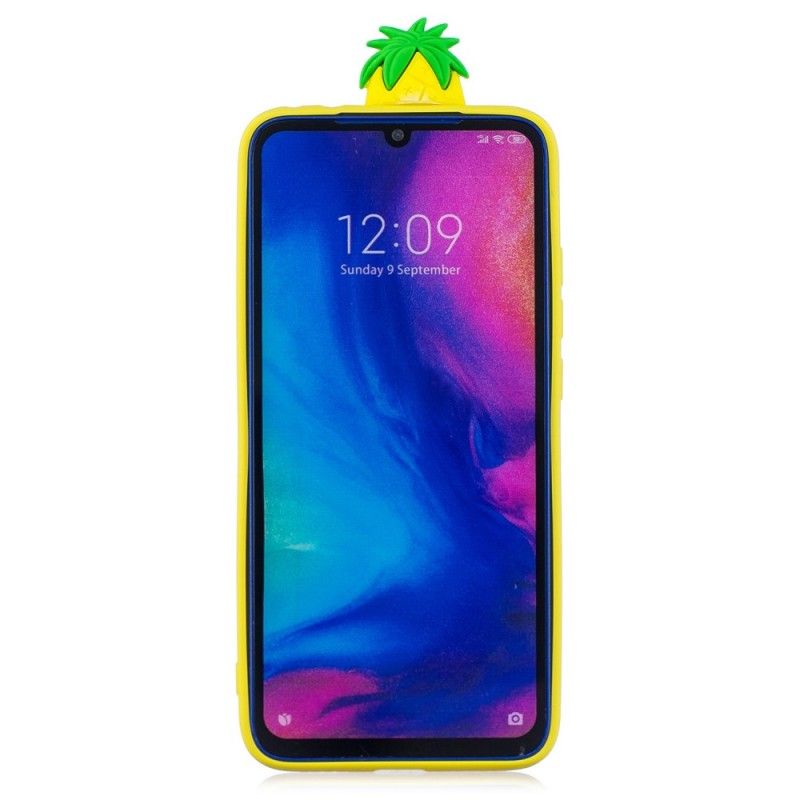 Kuori Xiaomi Redmi Note 7 Puhelinkuoret 3D Ananas