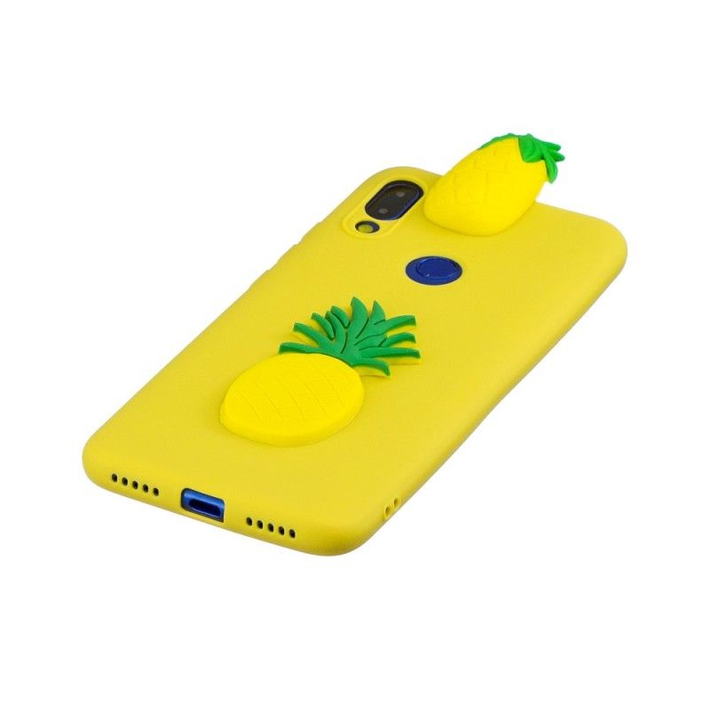 Kuori Xiaomi Redmi Note 7 Puhelinkuoret 3D Ananas