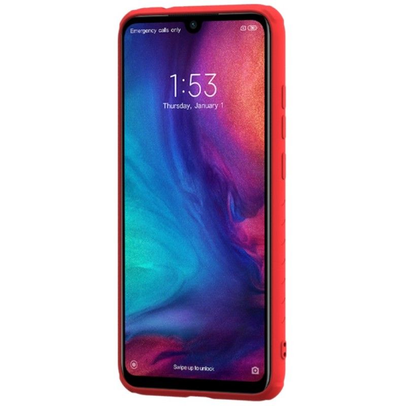 Kuori Xiaomi Redmi Note 7 Punainen Joustava Nillkin Suojakuori