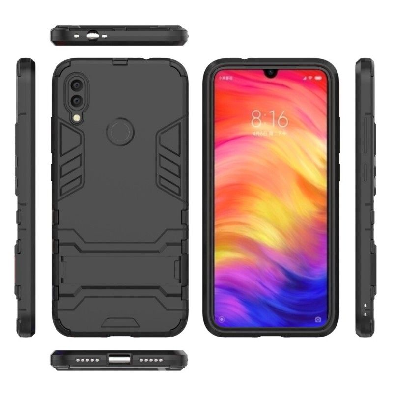 Kuori Xiaomi Redmi Note 7 Punainen Musta Erittäin Kestävä