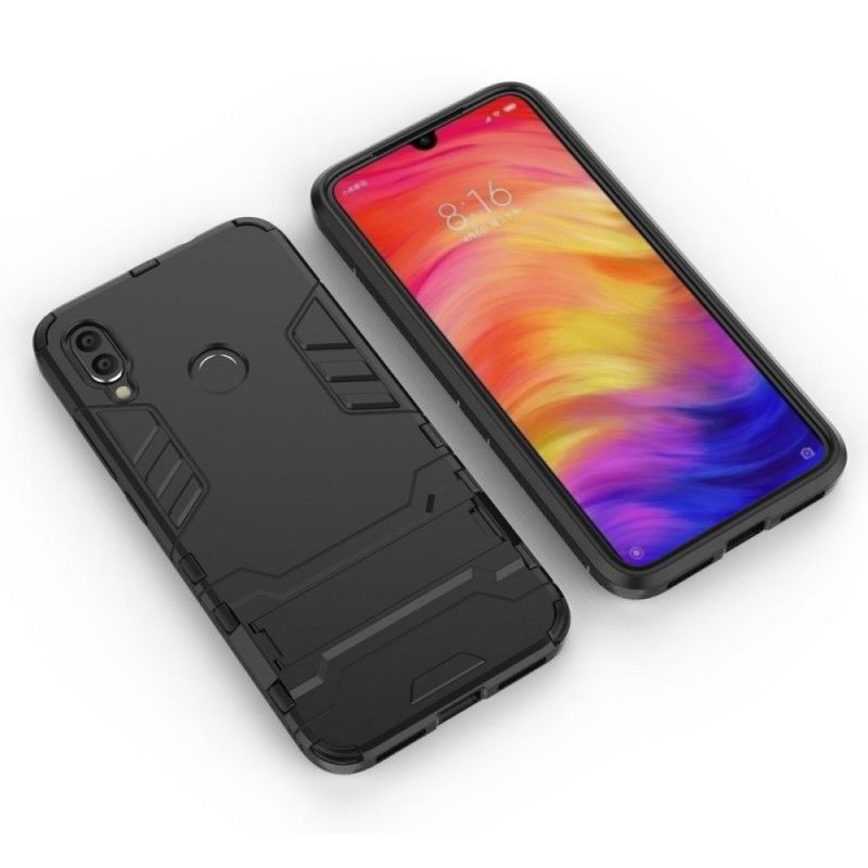 Kuori Xiaomi Redmi Note 7 Punainen Musta Erittäin Kestävä