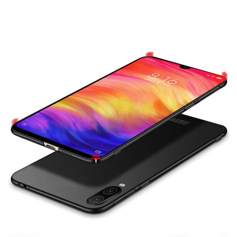 Kuori Xiaomi Redmi Note 7 Punainen Musta Mofi Suojakuori