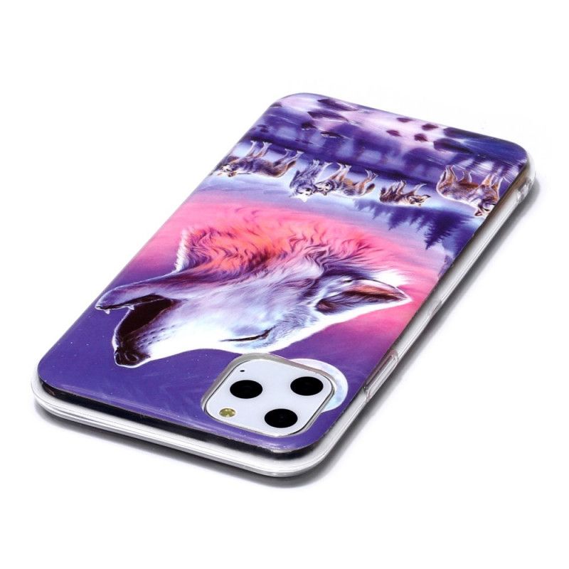 Case Kuoret iPhone 11 Pro Max Puhelinkuoret Fluoresoiva Susi