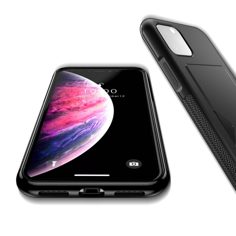 Case Kuoret iPhone 11 Pro Max Punainen Puhelinkuoret Dux-Ducis-Kortin Haltija