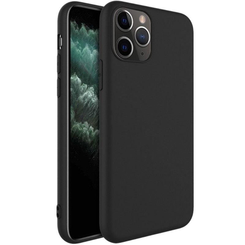 Case Kuoret iPhone 11 Pro Max Tummansininen Musta Puhelinkuoret Uc-1 -Sarjan Silikonimatto Imak