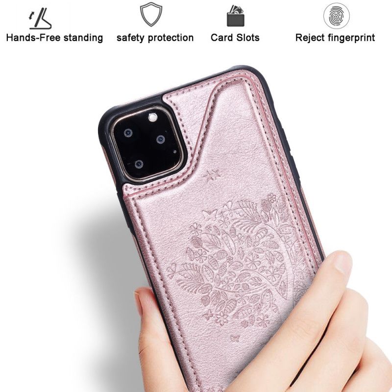 Case Kuoret iPhone 11 Pro Max Vaaleanpunainen Punainen Puhelinkuoret Monikäyttöinen Kissatulostus