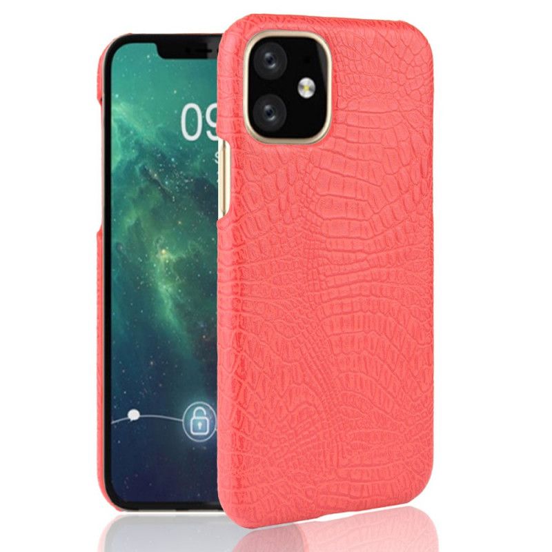 Case Kuoret iPhone 11 Pro Max Valkoinen Musta Puhelinkuoret Krokotiilin Ihon Tyyli