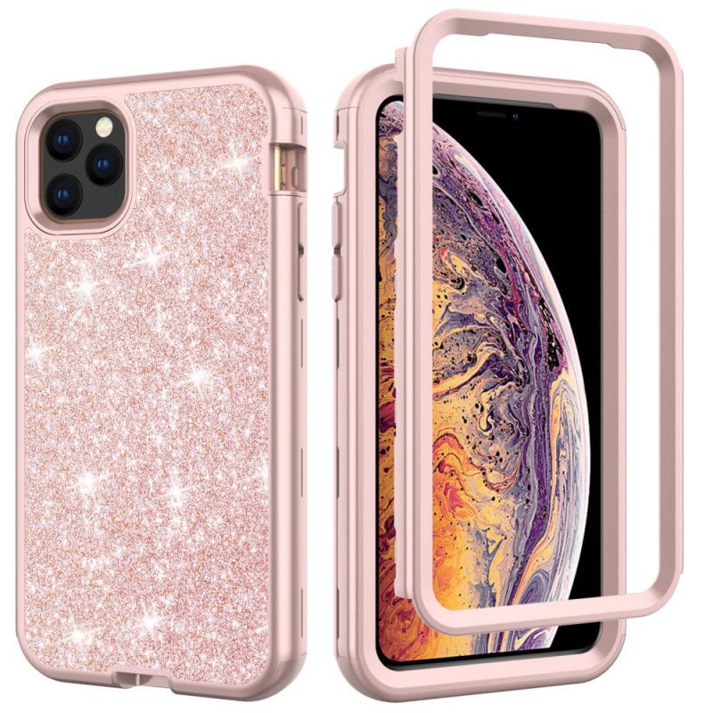 Case Kuoret iPhone 11 Pro Max Violetti Musta Puhelinkuoret Hybridikimalle