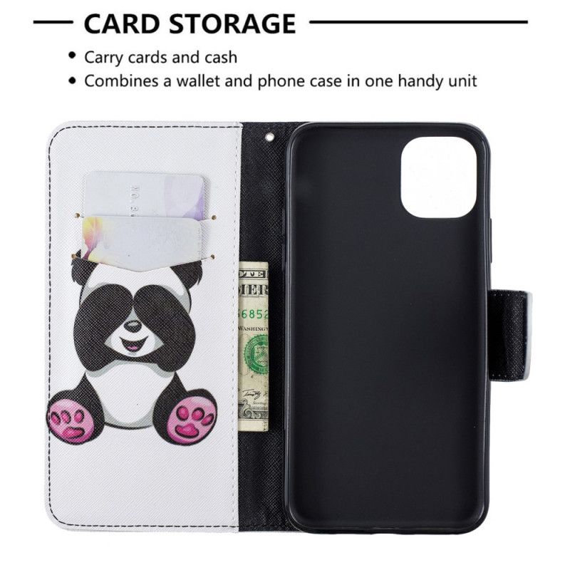 Flip Case iPhone 11 Pro Max Hauska Panda