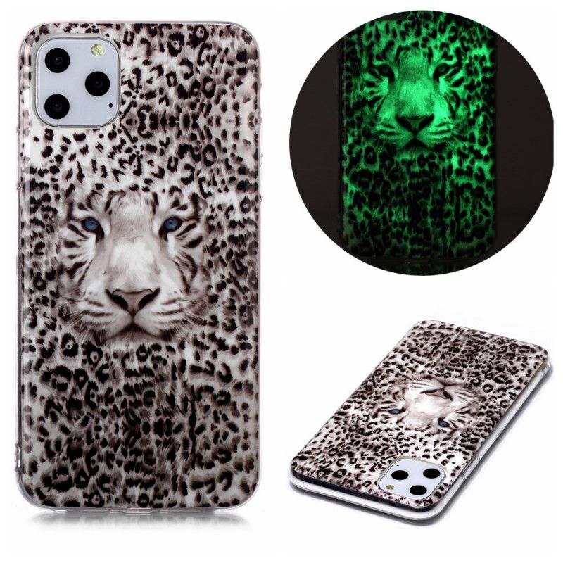 Kuori iPhone 11 Pro Max Fluoresoiva Leopardi