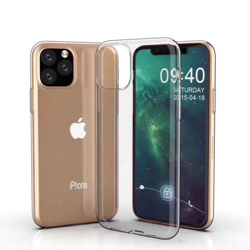 Kuori iPhone 11 Pro Max Läpinäkyvä Suojakuori