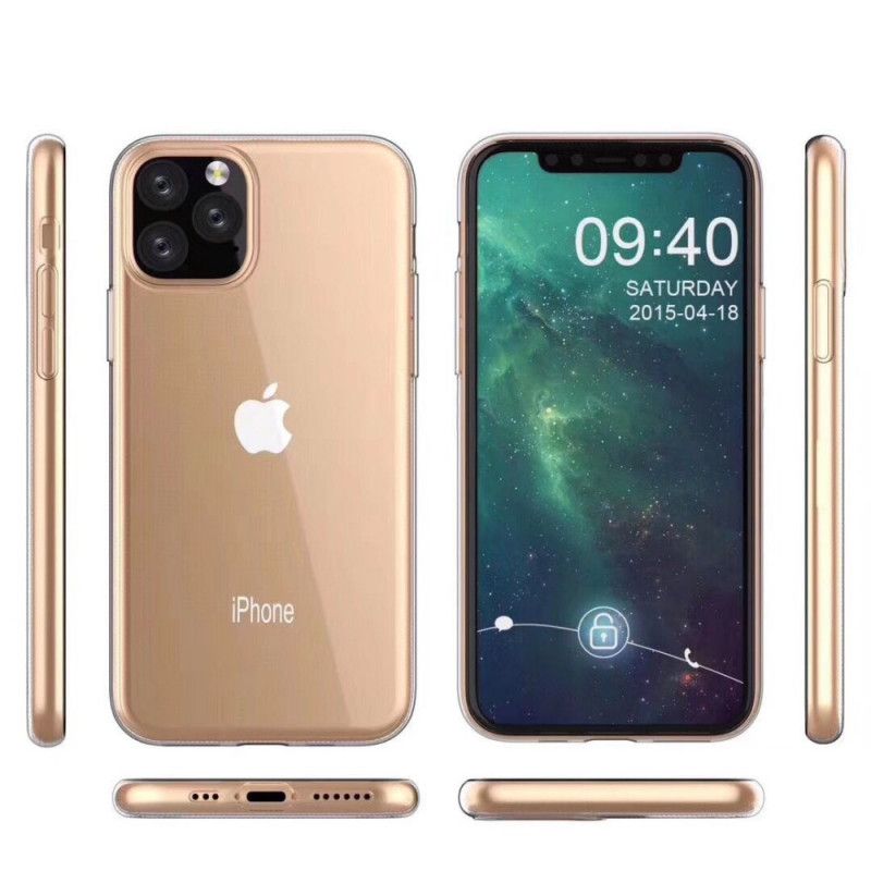 Kuori iPhone 11 Pro Max Läpinäkyvä Suojakuori