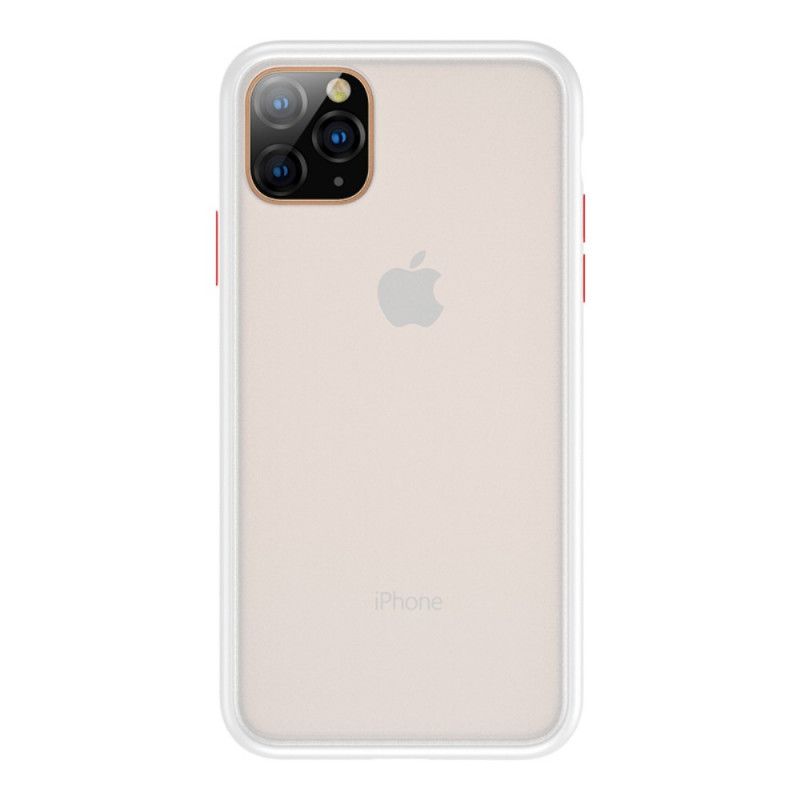 Kuori iPhone 11 Pro Max Musta Läpikuultavat Penkit Suojakuori