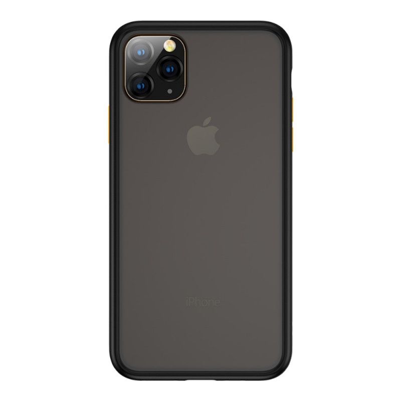 Kuori iPhone 11 Pro Max Musta Läpikuultavat Penkit Suojakuori