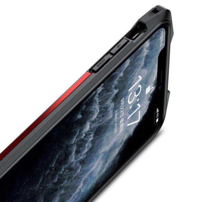 Kuori iPhone 11 Pro Max Punainen Musta Erittäin Vahva Joustava