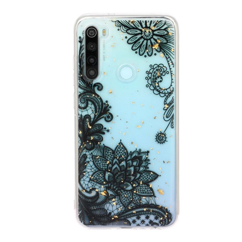 Case Kuoret Xiaomi Redmi Note 8 Puhelinkuoret Pitsi- Ja Paljettikukat