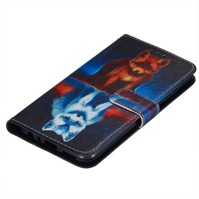 Flip Case Xiaomi Redmi Note 8 Heijastus Julien Koirasta Tangalla