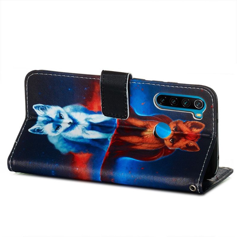 Flip Case Xiaomi Redmi Note 8 Heijastus Julien Koirasta Tangalla