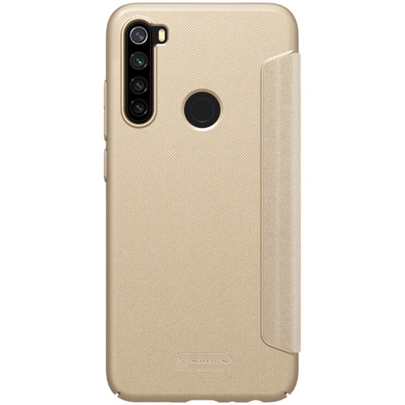 Flip Kotelot Xiaomi Redmi Note 8 Kultainen Puhelinkuoret Nillkin