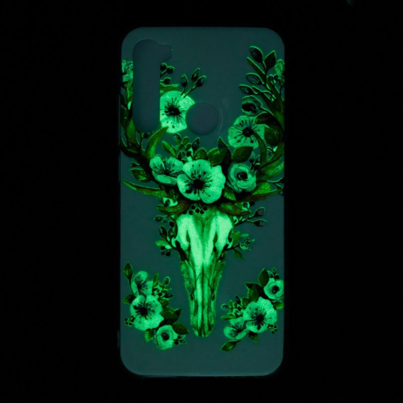 Kuori Xiaomi Redmi Note 8 Fluoresoiva Kukallinen Hirvi