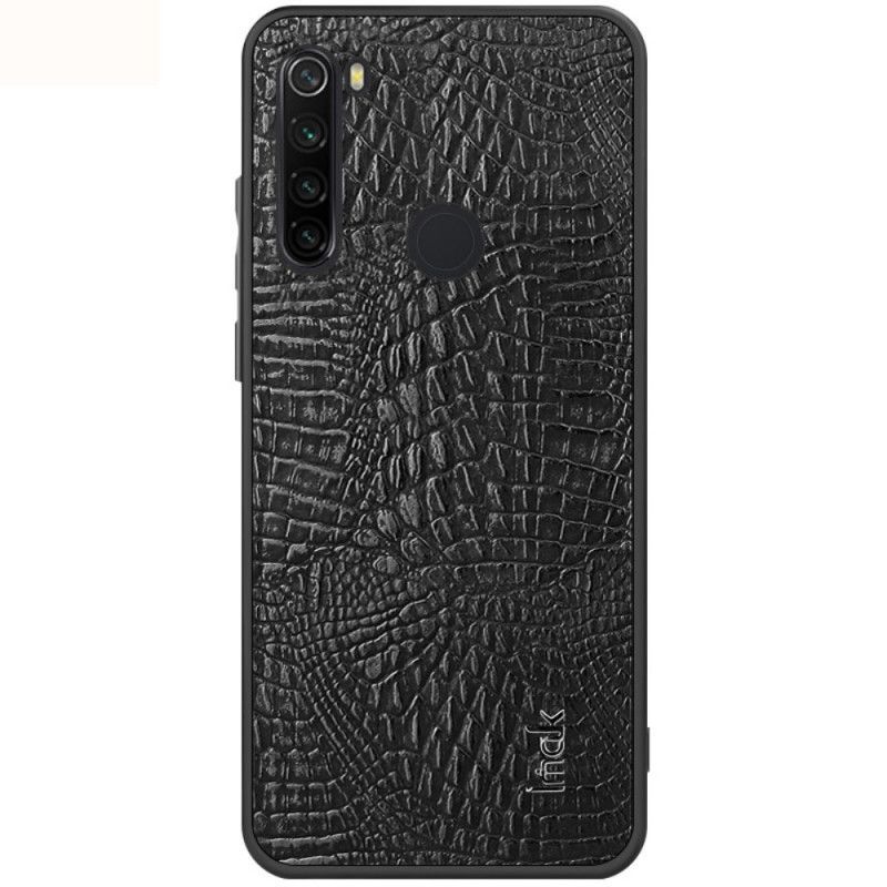 Kuori Xiaomi Redmi Note 8 Harmaa Musta Imak Croco -Sarja Suojakuori