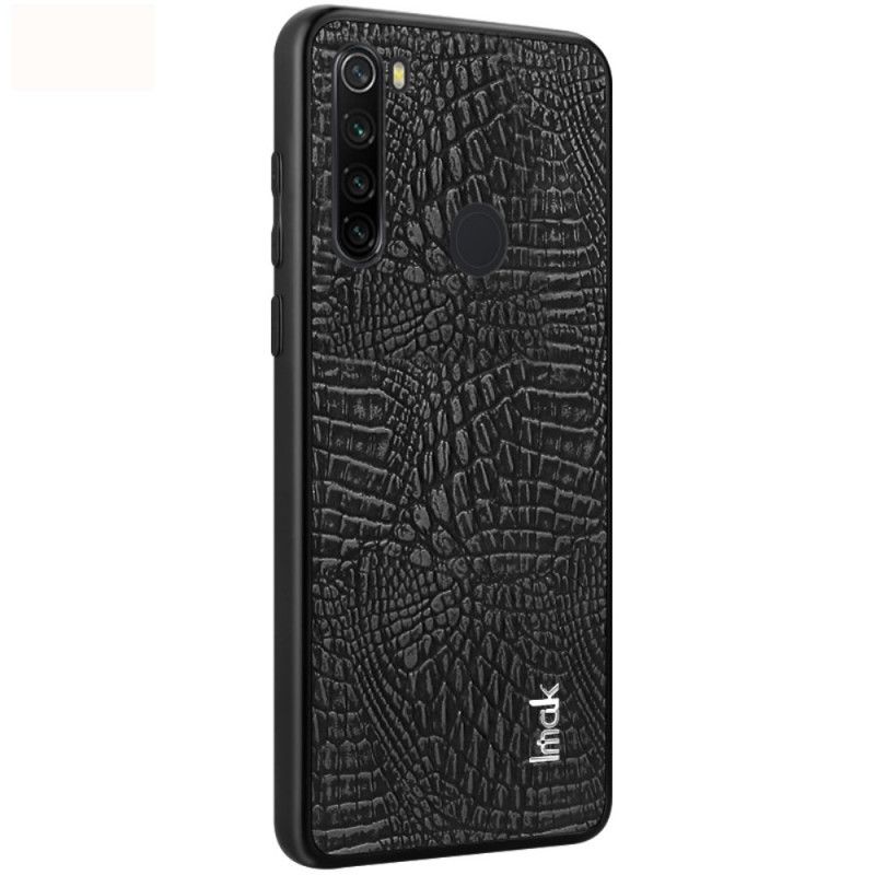 Kuori Xiaomi Redmi Note 8 Harmaa Musta Imak Croco -Sarja Suojakuori