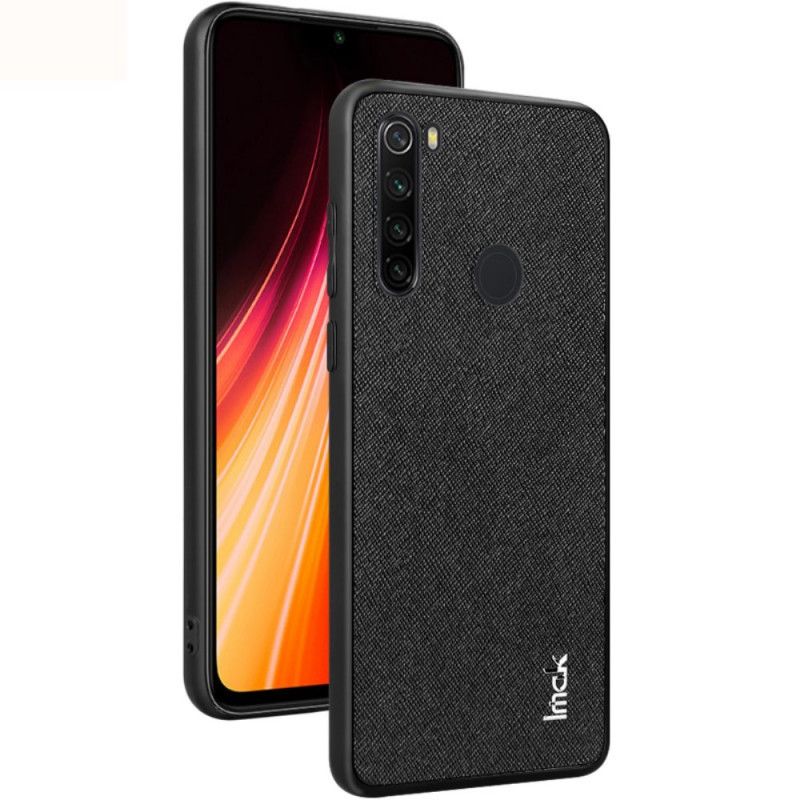 Kuori Xiaomi Redmi Note 8 Harmaa Musta Imak Croco -Sarja Suojakuori