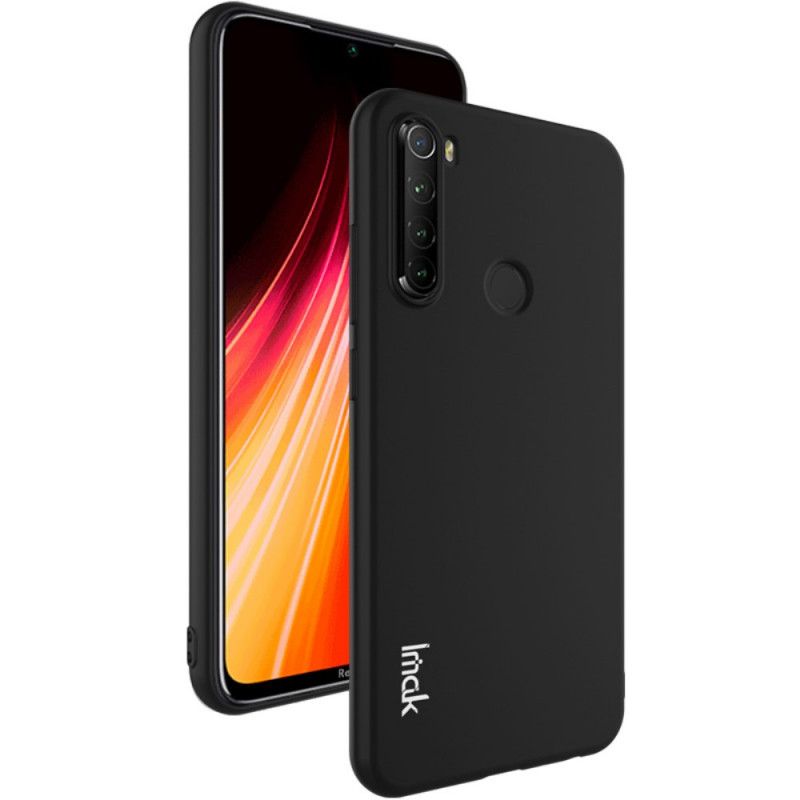 Kuori Xiaomi Redmi Note 8 Harmaa Musta Silkkisarja