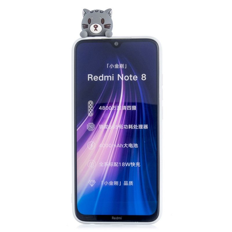 Kuori Xiaomi Redmi Note 8 Ihana 3D Pillu