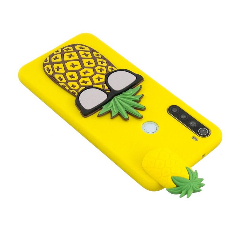 Kuori Xiaomi Redmi Note 8 Kolmiulotteinen Viileä Ananas Suojakuori