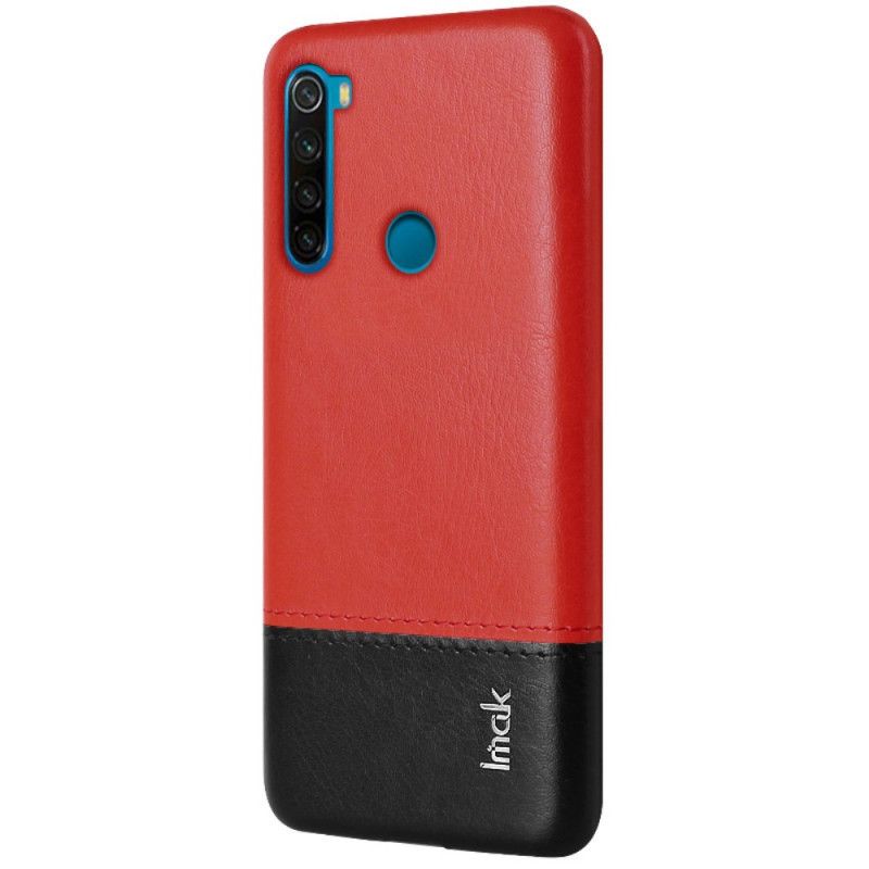 Kuori Xiaomi Redmi Note 8 Punainen Imak Ruiyi -Sarjan Nahkaefekti