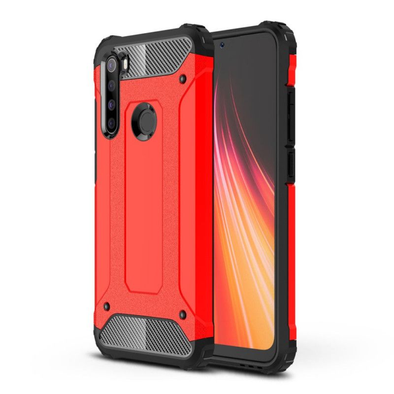 Kuori Xiaomi Redmi Note 8 Punainen Musta Perhe