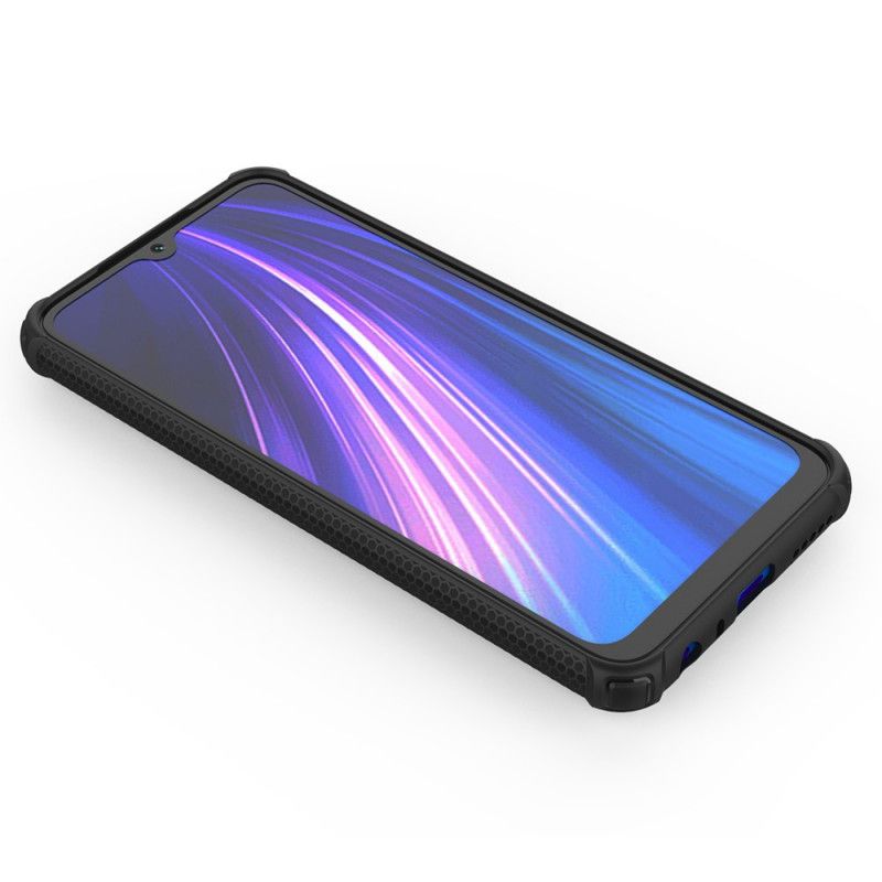 Kuori Xiaomi Redmi Note 8 Punainen Musta Premium-Rengas