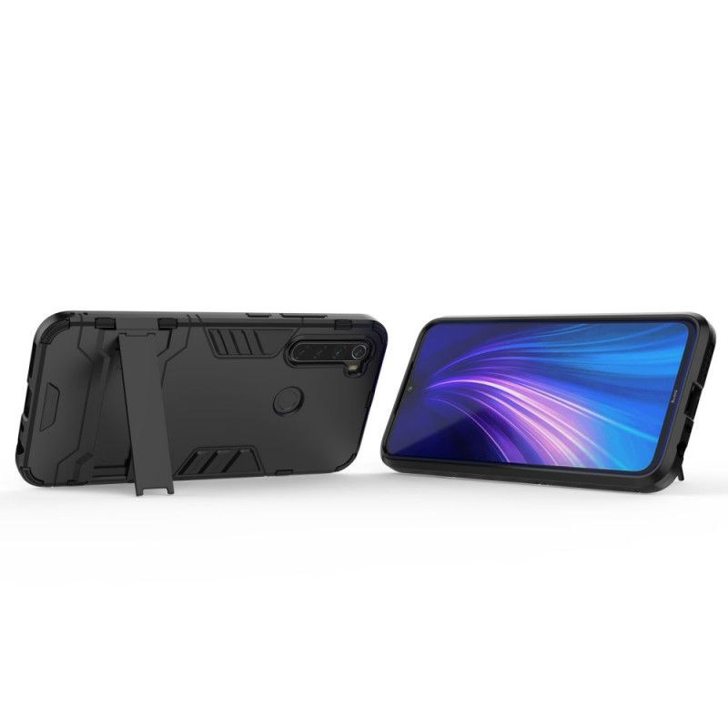 Kuori Xiaomi Redmi Note 8 Valkoinen Musta Erittäin Kestävä Kieli