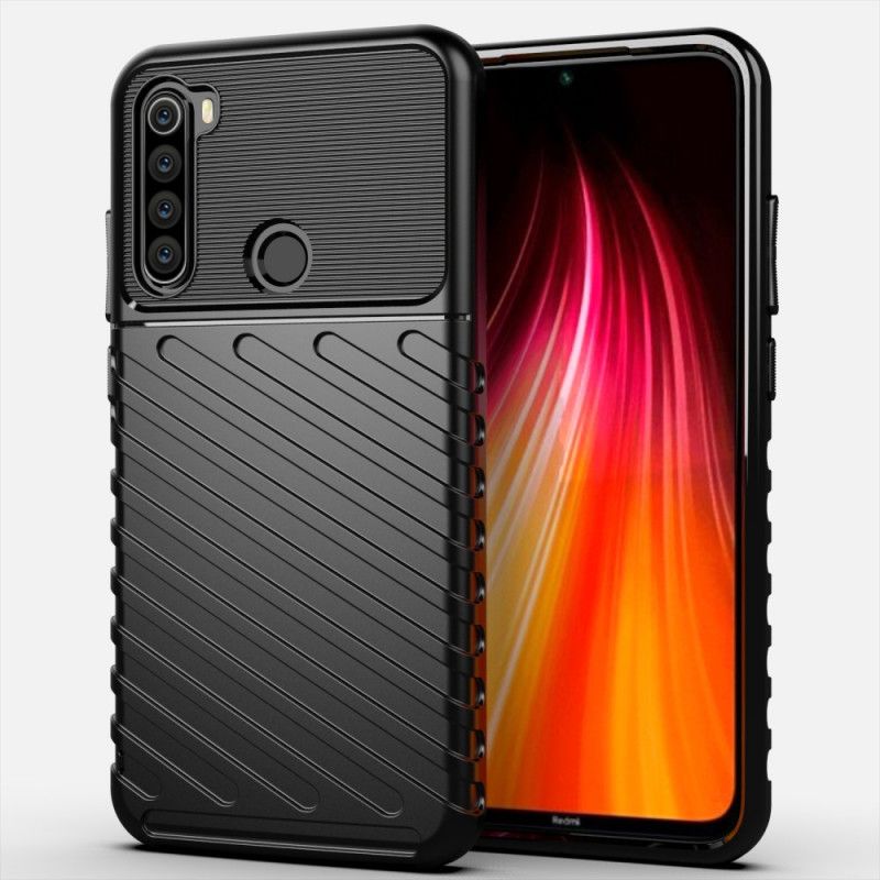 Kuori Xiaomi Redmi Note 8 Vihreä Musta Ukkosarja