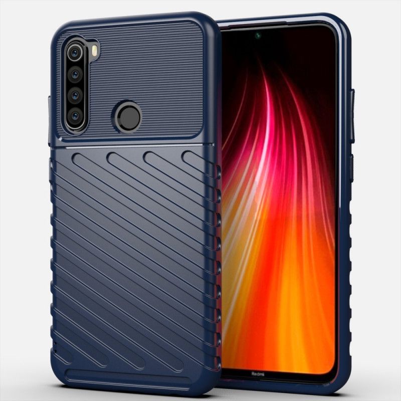 Kuori Xiaomi Redmi Note 8 Vihreä Musta Ukkosarja