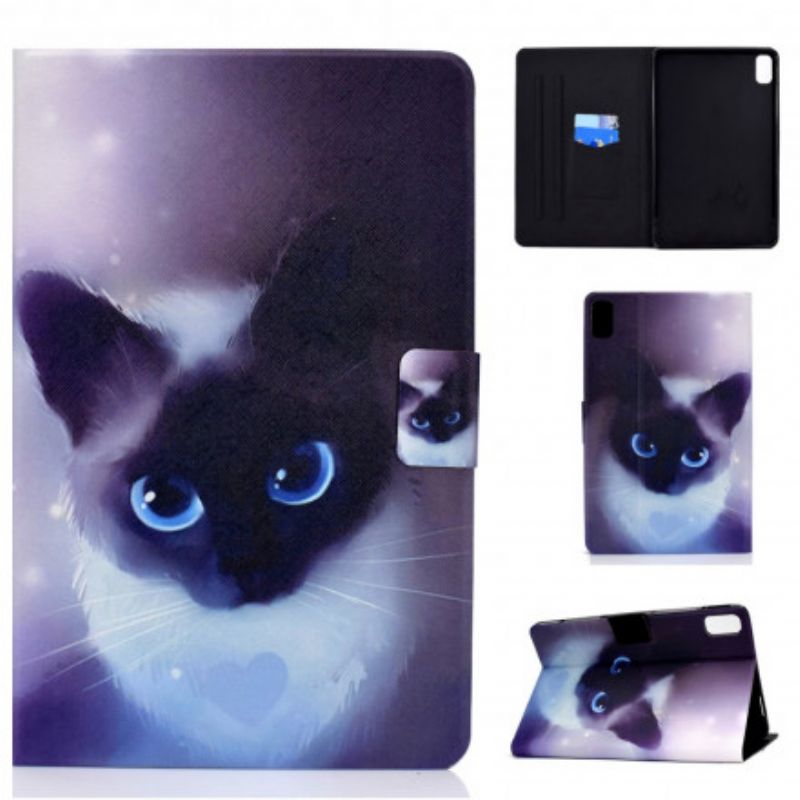 Kotelot Huawei Matepad New Puhelinkuoret Blue Eyed Cat