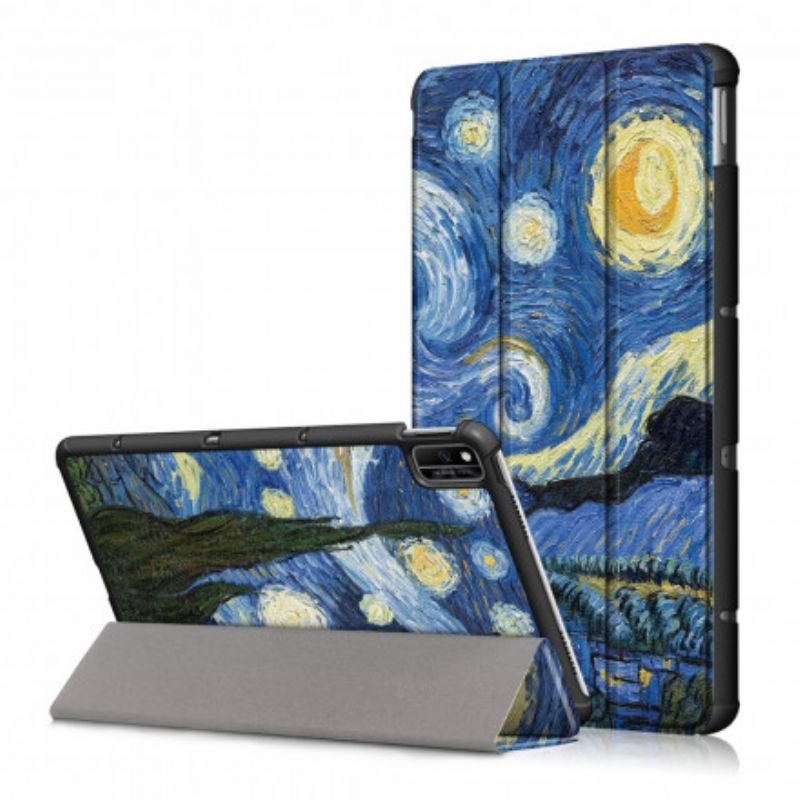 Vahvistettu Smart Case Huawei Matepad New The Starry Night